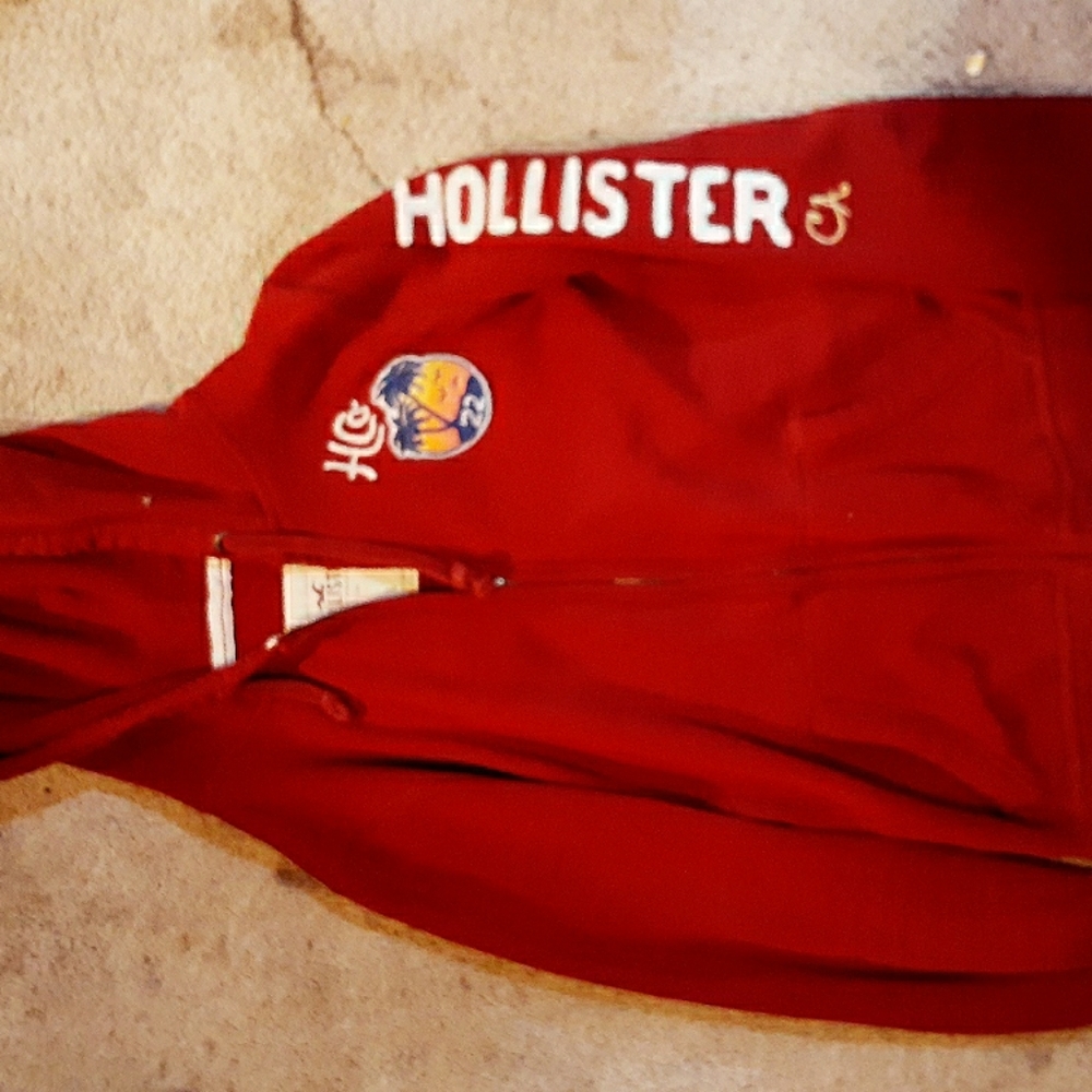 Hollister zip up hoodie